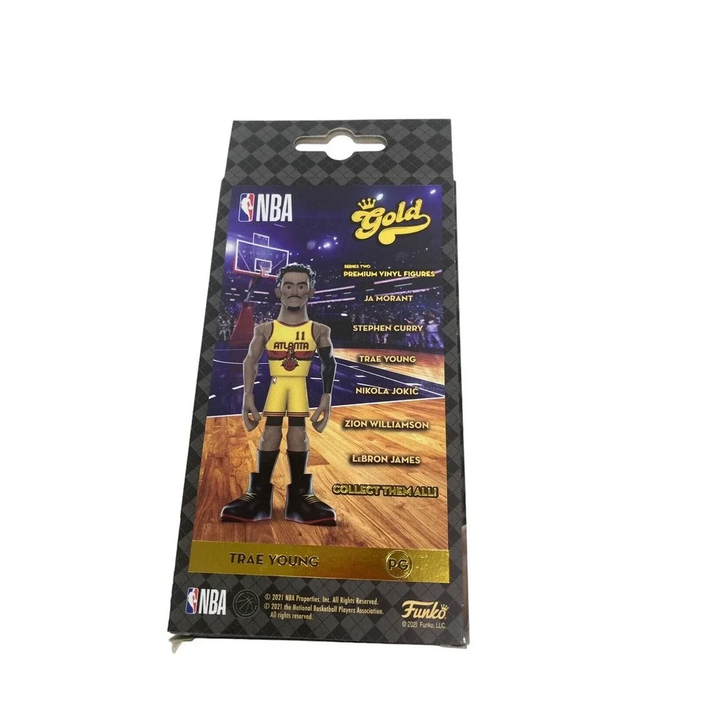 Funko Pop Gold Trae Young Chase NBA Vinyl Figure Series Two New‎ Atlanta Hawks
